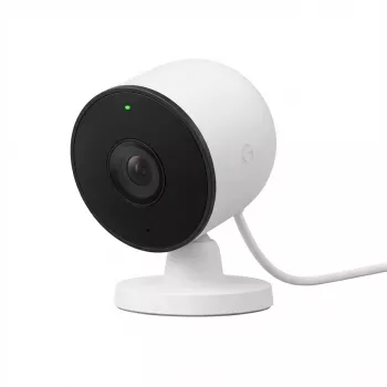 Google Nest Cam – 3. põlvkond – võrgu jälgimiskaamera – sisetingimustesse – värviline (päev/öö)