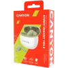 CANYON TWS-5 sissepandavad kõrvaklapid, roheline, Bluetooth 5.3, puutetundlik juhtimine, laadimissisend: USB-C
