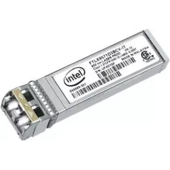 Intel Ethernet SFP+ SR Optics - SFP+ transiiver-moodul - 10GbE - 1000Base-SX, 10GBase-SR - LC - 850 nm (E10GSFPSRG1P5)