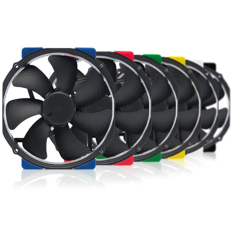 Arvutikorpuse ventilaator Noctua NF-A15 HS-PWM chromax.Must.swap 150 mm, PWM, 300–1500 RPM, 140.2 m³/h, 24.6 dB