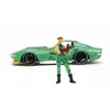 Car Jada Toys Street Fighter 1969 Chevrolet 1:24 Metallist Roheline