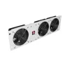 Vertikaalne 19-tolline ventilatsioonipaneel kappkappi, 3 ventilaatorit, 230 V, hall