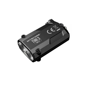 Võtmehoidja taskulamp Nitecore TINI3 Must 600 lm USB laetav