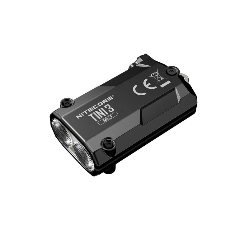 Võtmehoidja taskulamp Nitecore TINI3 Must 600 lm USB laetav