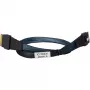 ICY DOCK - MB4026L-B - SlimSAS 4i SFF-8654 OCuLink 4i SFF-8611 kaablini – 0,5 m