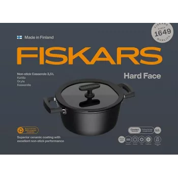 Pott 3,5 L mittenakkuva kattega ja kaanega Hard Face