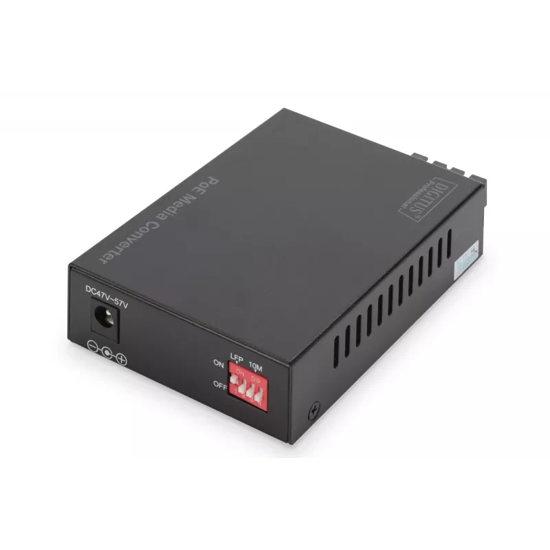 Digitus Gigabit PoE-meediumimuundur, RJ45 / SC, MM, PSE