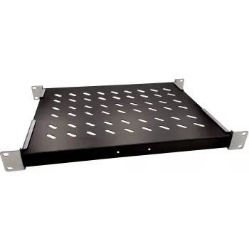 Rack shelf LOGON RAS100BL Must 50 kg kandevõime 465x345x25 mm