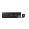 CHERRY DW 9100 õhuke klaviatuur hiirega Universaalne RF Wireless + Bluetooth AZERTY Prantsuse must