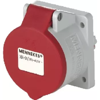 MENNEKES CEE-Paneelipistikupesa 5x16A 3385 TwinCONTACT 400V IP44 sirge 3385 (3385)