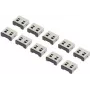 USB-pordi blokeerija Renkforce rf-USBBlocker-02, 10 tk, hõbedane