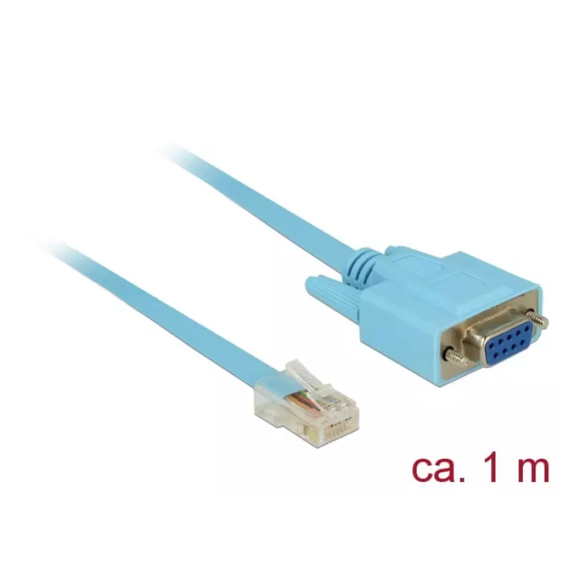 Jadakaabel DeLOCK 63341 sinine 1m DB-9