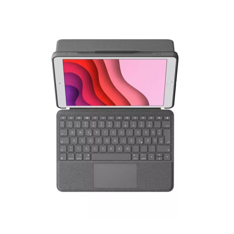 Klaviatuurikorpus Logitech Combo Touch iPad 7., 8., 9. põlvkonnale