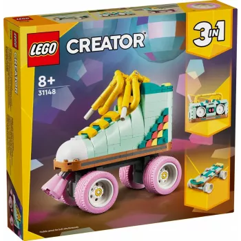 LEGO Creator ehitatavad retro-rulluisud komplekt 31148 2-ühes mudel, 342 tk, 140×160×70 mm