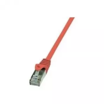 Logilink - ühenduskaabel - RJ-45 (M) RJ-45 (M) - 7,5 m - fooliumiga varjestamata keerdpaar (F/UTP) - CAT 5e - punane (CP1084S)