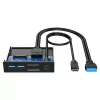 Graugear USB-HUB+Kartenleser Multi Front Panel, Type-C USB retail (G-MP01CR)