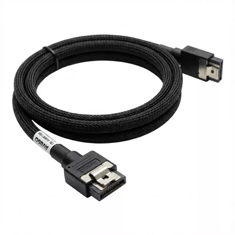 Broadcom LSI - sisemine SAS-kaabel - 36 kontakti 4iMini MultiLane - 36 kontakti 4iMini MultiLane - 80 cm - 3ware SAS 9750-16i4e, SAS 9750-24i4e jaoks (L5-00207-00)