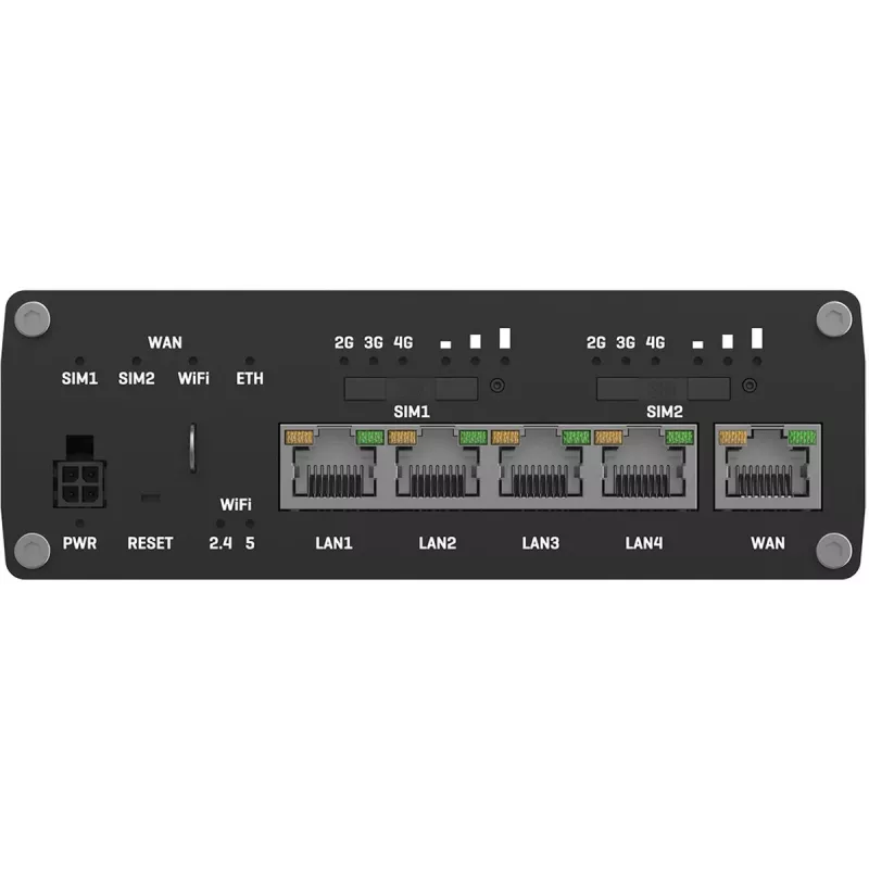 Teltonika RUTX12DUAL LTE CAT 6 tööstuslik mobiilruuter