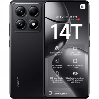 Xiaomi 14T Pro 16.9 cm (6.67) Dual SIM 5G 12 GB 512 GB 5000 mAh Must