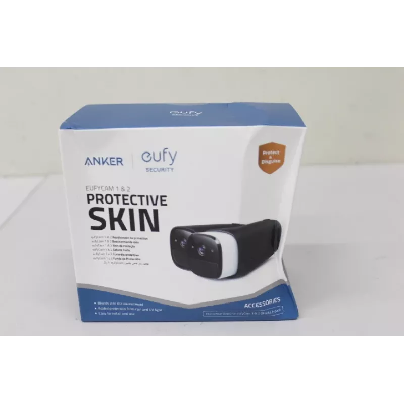 Silikoonümbriste komplekt Anker Eufy 2 must EufyCam EufyCam 2 jaoks