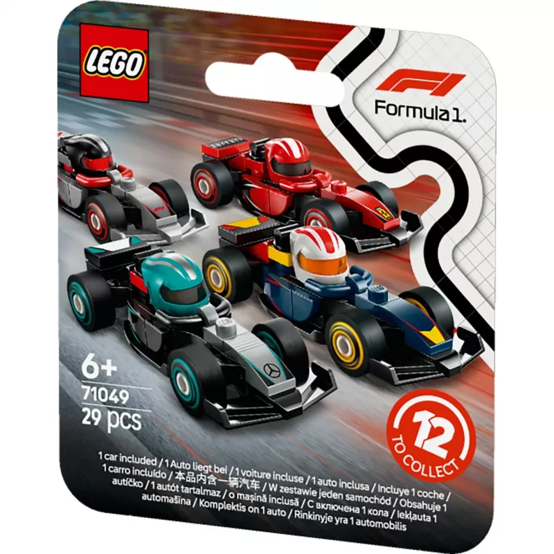 LEGO Minifigures 71049 F1 võidusõiduautod, kollektsiooniline, valik