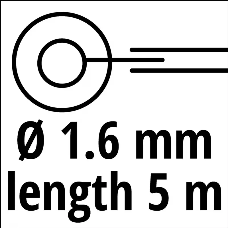 String trimmer spool Einhell 3405117 Red plastik 1 pc