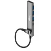 Goobay Slim 4-Port USB-Hub USB-C/USB-A 5 Gbit/s - Plug> 1x (76562)