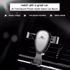 Macleani auto telefonihoidja, universaalne, ventilatsioonivõrele, gravitatsiooniline, maks. keskvahe 90 mm, MC-324