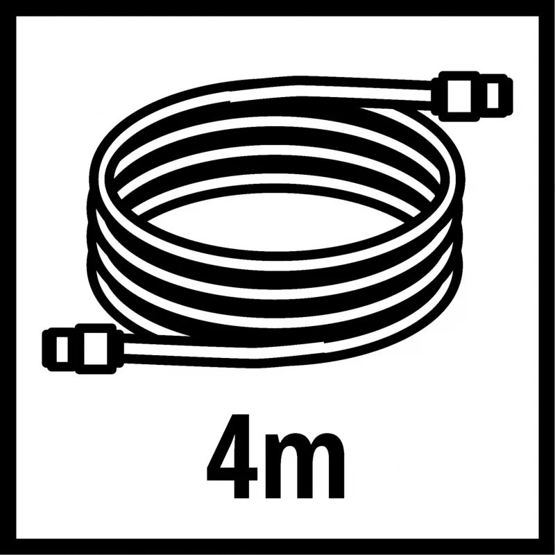 Voolik Einhell 41.394.10 4 m 8 bar Punane