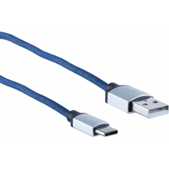 USB-kaabel ShiverPeaks BS14-50030 2m USB A USB C sinine
