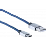 USB-kaabel ShiverPeaks BS14-50030 2m USB A USB C sinine