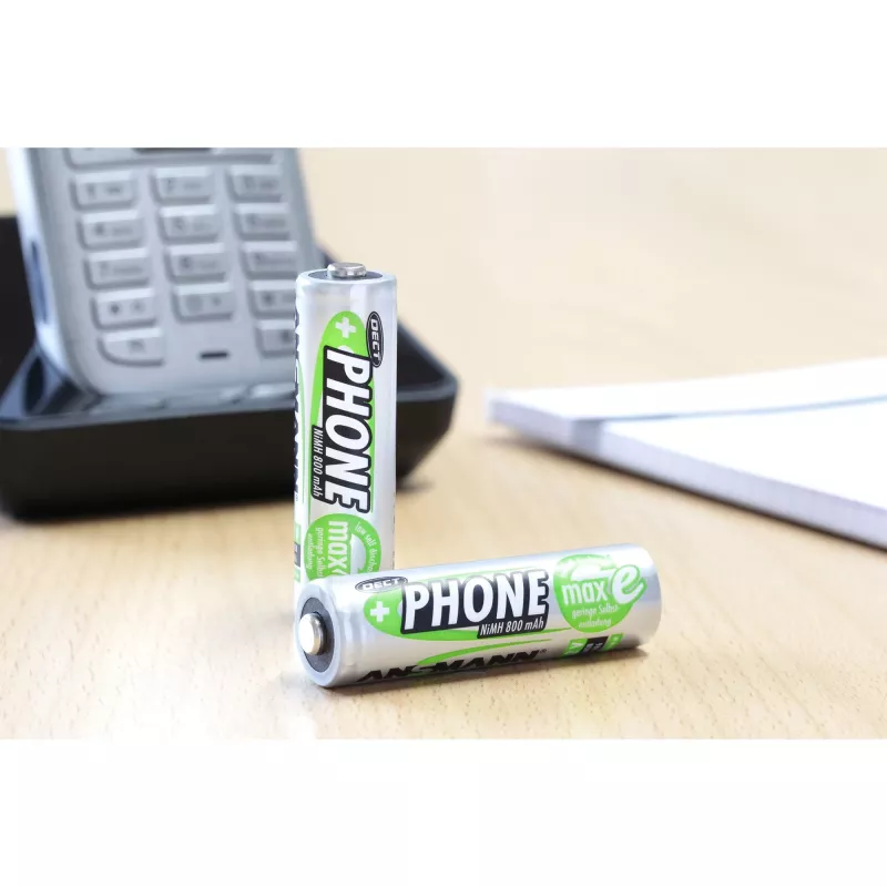 Aku Ansmann blisterpakendis 2 tk DECT-aku AA 800mAh