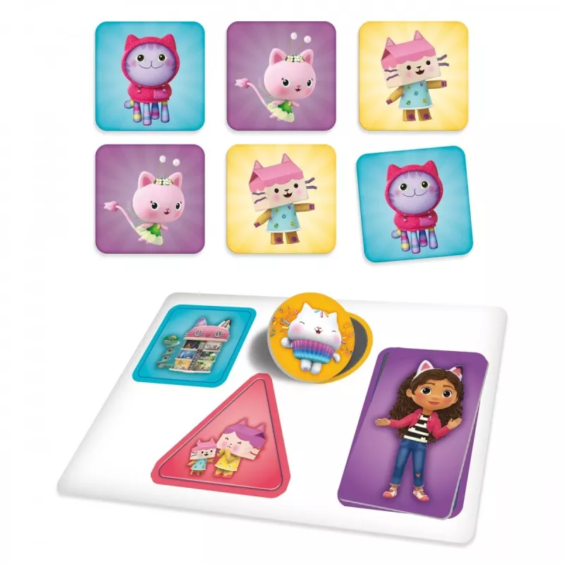 Laste tegevuslaud Lisciani Biurko z grami - Koci Domek Gabi, interaktiivne õppelaud