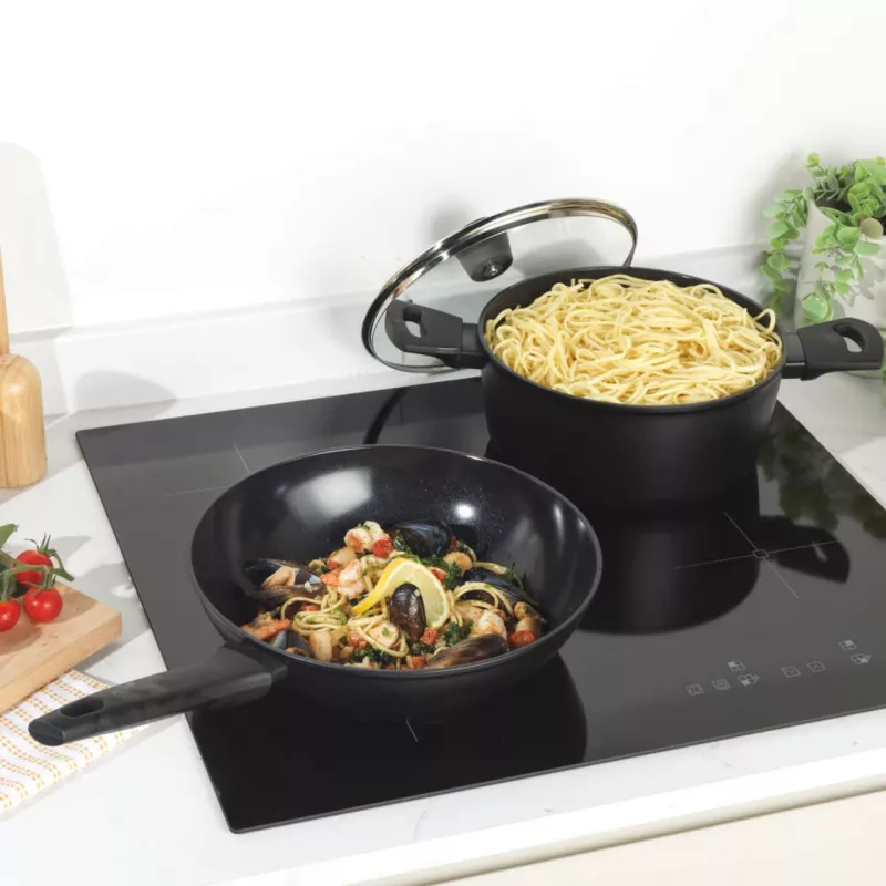 Kastrul Russell Hobbs RH03265EU7 24 cm roheline mittenakkuva kattega
