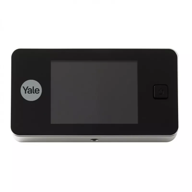 Digitaalne uksevaataja Yale 45-0500-1432-00-6011 — 3,2-tolline LCD, 105° vaatenurk, 110° nurk, must, 2×AAA