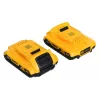 Dewalt DCD709D2T löökmutterkeeraja koos aku ja laadijaga