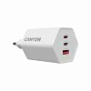 CANYON laadija HEXAGON 65 GaN 65W 2xPD 1xQC EU Valge CND-CHAHEX65W