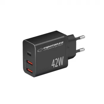Esperanza EZC106K võrguadapter 42W Must