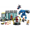 LEGO mängukomplekt Marvel: Raudmehe labori raudrüüsaal 76315 — 384 osa, 5 minifiguuri, vitriiniala