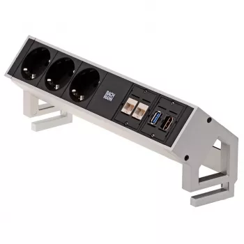 Pikendusjuhe Bachmann 3x Schuko 2x CAT6 1x HDMI 1x USB3.0 902.502
