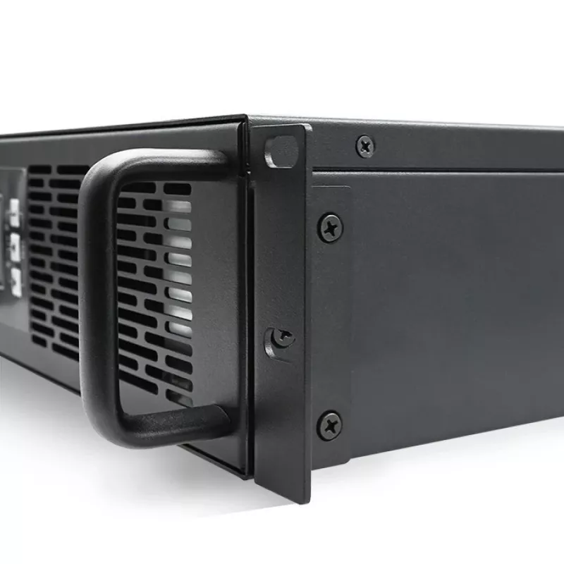 Qoltec 52285 katkematu toiteallikas (UPS) topeltmuundusega (Online) 1 kVA 1000 W 2 pistikupesa
