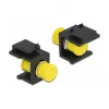 Keystone-moodul DELOCK 86851, lame FC-pistik, must, 16,5×24×21,8 mm