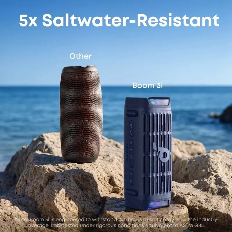 Kaasaskantav Bluetooth-kõlar Anker Soundcore Boom 3i — 50W, veekindel, akutoitega