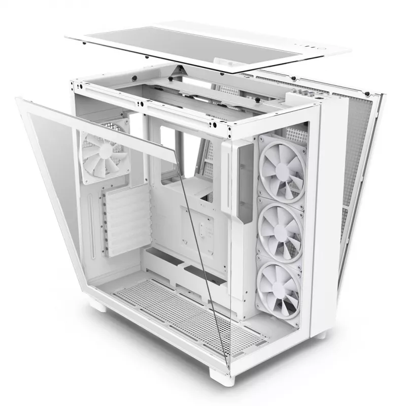PC Case NZXT H9 Elite Midi Tower Valge