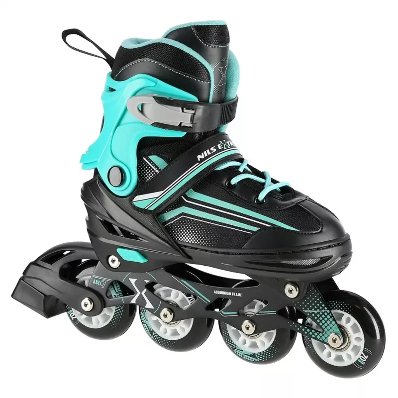 Nils Extreme NH18190 2IN1 uisud MUST/SININE SUR. M (34-38) Vahetatavate hokiuiskudega