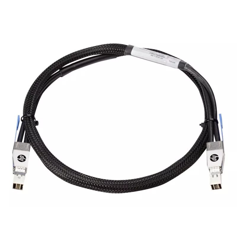 Hewlett Packard Enterprise HPE - virnastuskaabel - 1,0m - HPE Aruba 2920-24G, 2920-24G-PoE+, 2920-48G, 2920-48G-PoE+, 2930M 24 (J9735A) jaoks