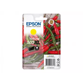 Tindikassett Epson 503XL kollane, originaal, suure (XL) mahutavusega, 6,4 ml, üksikpakend