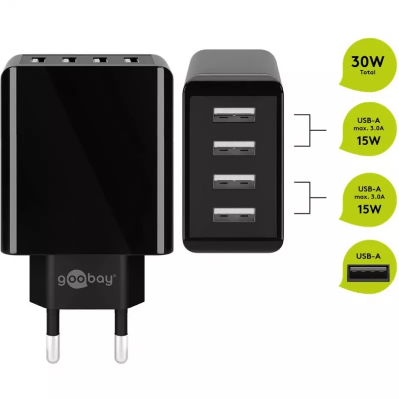 Goobay 44953 toiteadapter must
