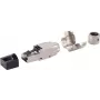 Võrgupistik ShiverPeaks 08-45010 Cat 8.1 tööriistavaba RJ45 modulaarpistik, varjestatud, Cat8.1 kaabelduse jaoks