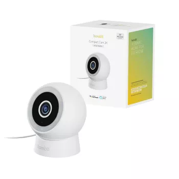 Hombli nutikas välikaamera, Compact Cam 2K, valge
